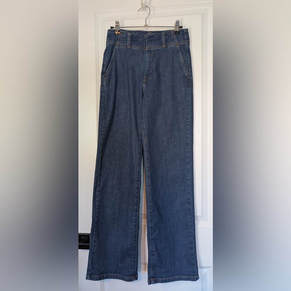 Pilcro Women’s Contemporary Trouser Jeans Blue Denim Size 25